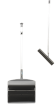 Lépegető szett, seprűvel és vízlehúzóval, 1050 mm