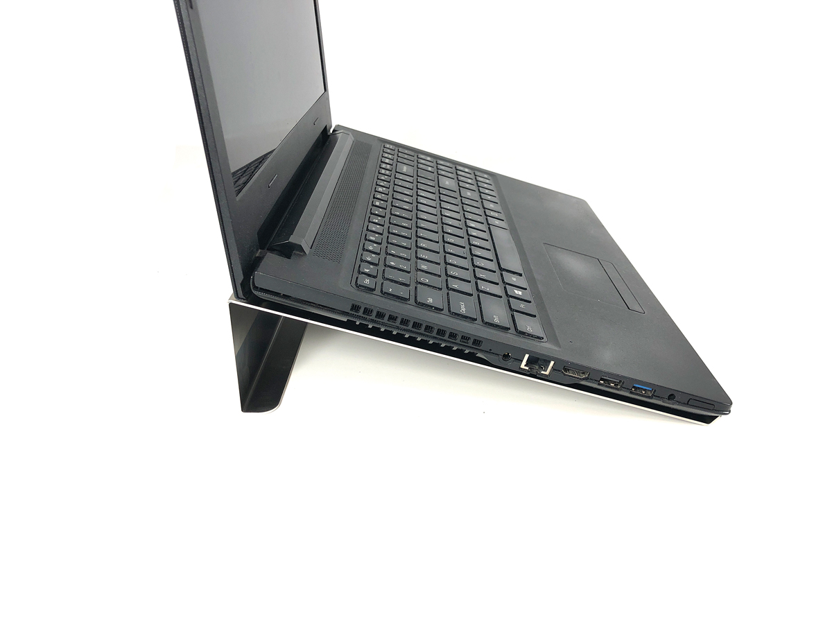 Rozsdamentes acél laptop tartó