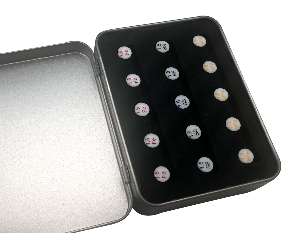 PTFE teszter tabletta szett (15db dobozban)