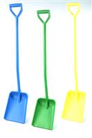Egytestű ergonomikus lapát, hosszú nyéllel 270x340x1330mm 