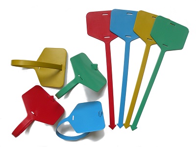 Detektálható műanyag önmagában zárható-bontható jelzőcimke  (25cm)