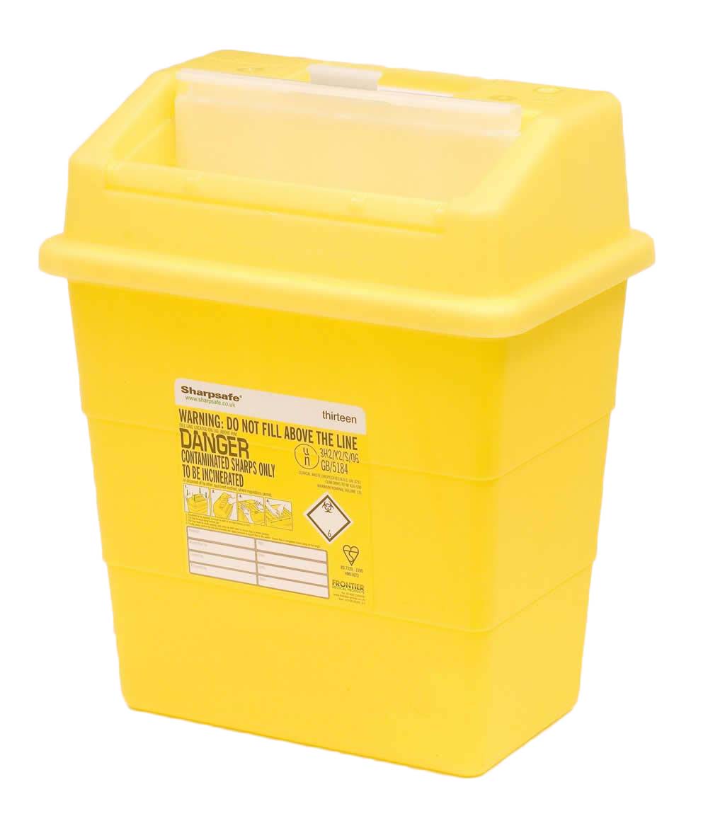 Használt penge gyüjtő doboz 13L
